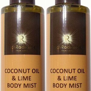 Rich Radiance COCONUT OIL & LIME Body Mist For Melanin Rich Skin,6oz (Set of 2)